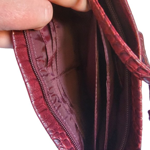 GIANI BERNINI NEW and NEVER USED Convertible Wristlet Faux Crocodile Leather - Picture 8 of 15